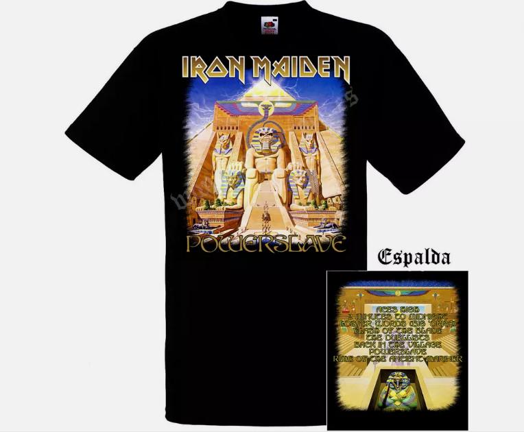 combo 6 shirts-Iron Maiden first album Killers,Number of the beast,Piece of mind