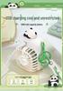 Panda Mini Keychain USB Rechargeable Fan - Portable & Handheld
