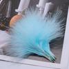 Blood vessel velvet feather turkey feather jewelry cat toy cat stick handicraft dream catcher decorative material
