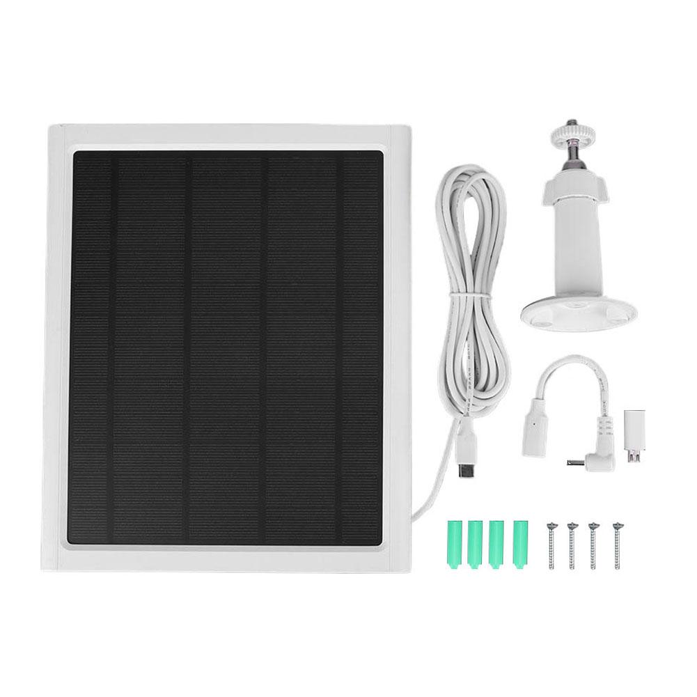 

6W 6V Solar Panel Charger Waterproof Solar Panels Charging Solar Power Charger Camera Solar Panel for Outdoor Security Cameras
