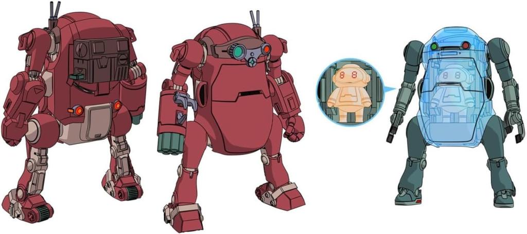 Hasegawa Mechatro WeGo Votoms Collaboration Series Blue Tish Dog Dijirium Capsule Scale Plastic Model Kit 64811 Vol.2 & 1/35