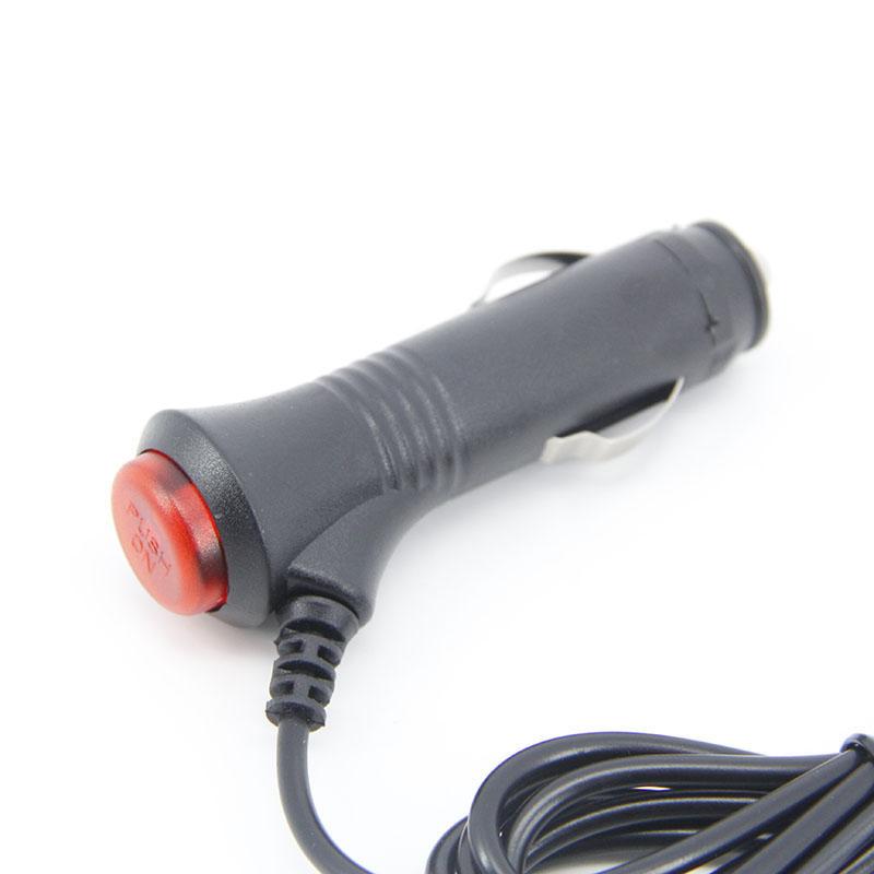 3/1.5M Car Lighter Power connector cord Cable Adapter On/Off Switch to DC 12V 3.5mmx1.35mm 3.5 for Radar Detector