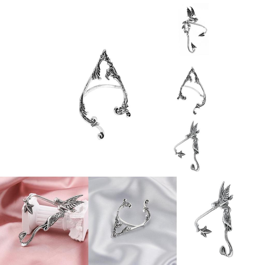 Trendy Fashionable Angel Wing Ear Cuffs Stylish European Summer Earrings For Women