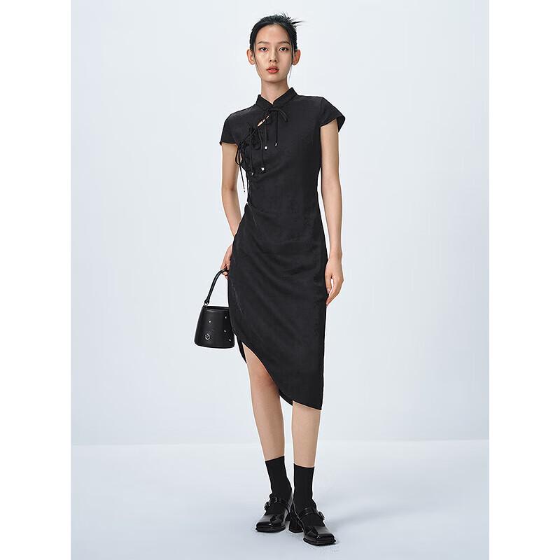 

PEACEBIRD Women s New Chinese Style Cheongsam Dress S