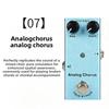 Single Effects Pedal For Electric Guitar With Aluminum Body For Distortion And Modulation