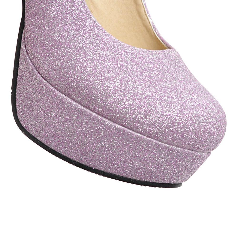 Plateaupumps Damen High Heels Silber Mary Janes Schuhe Sexy Pumps Luxus Gold Rosa Absatzschuhe Party Hochzeit Kleid Schuhe Damen