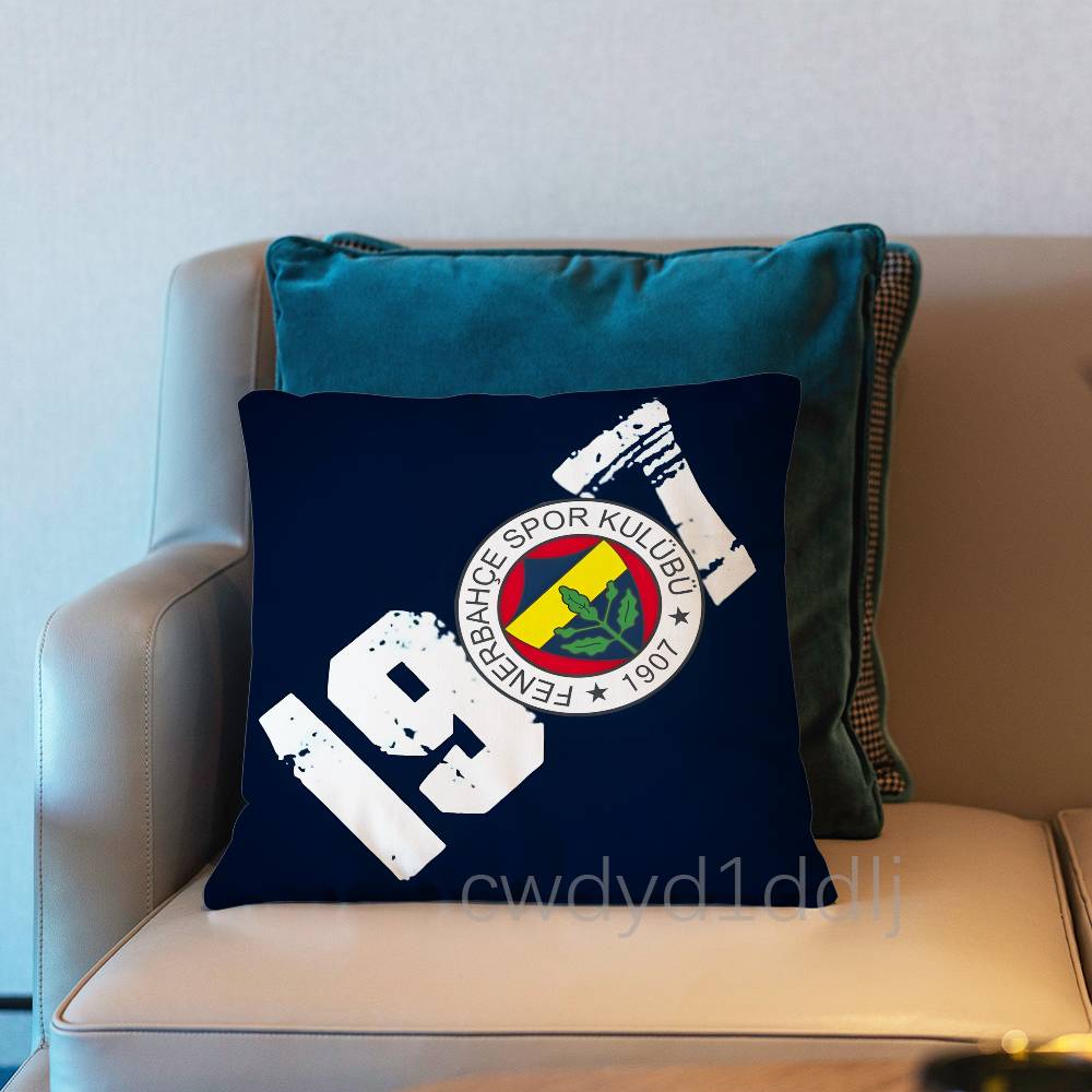 

TTurkey FFenerbahce FC Pillowcases Cute Funny Pillow Case For Wedding Party Home Decor Comfy Pillow Cover 30x30cm