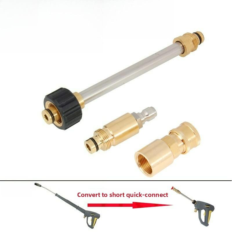 TRD For High Pressure Water Gun Adapter M22-14 Brass Connector Compatible With Karcher HD Series Pressure Washers