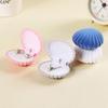 Soft Lining Flocked Jewelry Box Cute Shell Crown Star Shape Protective Storage Case for Rings Necklaces Earrings Small Jewelry Holder