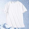 Camiseta Masculina Plus Size de Seda Gelada de Secagem Rápida - Manga Curta, Top de Verão para Fitness