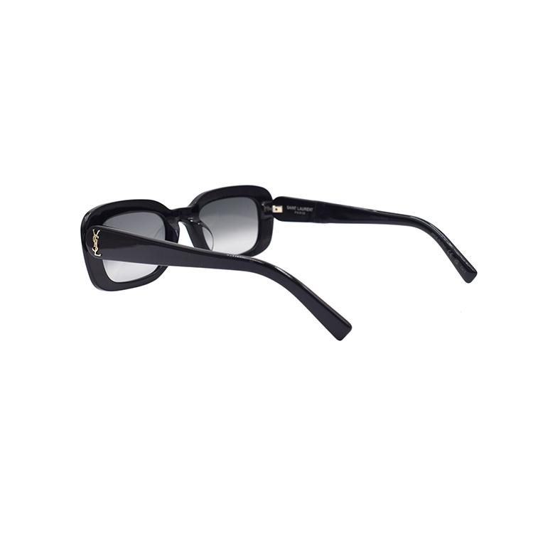Saint Laurent Letter Interwoven Series Vintage Soft Rectangle Optical Glasses Women Glasses SLM130/F-002