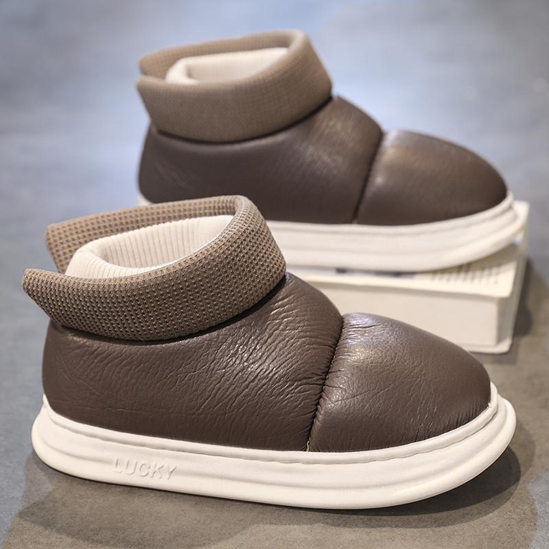 Fashion Casual Shoe for Men Winter Keep Warm Thick Bottom Outdoor Recommended Elastic Soft Comfortable Non-slip Wear-Resistant All-match