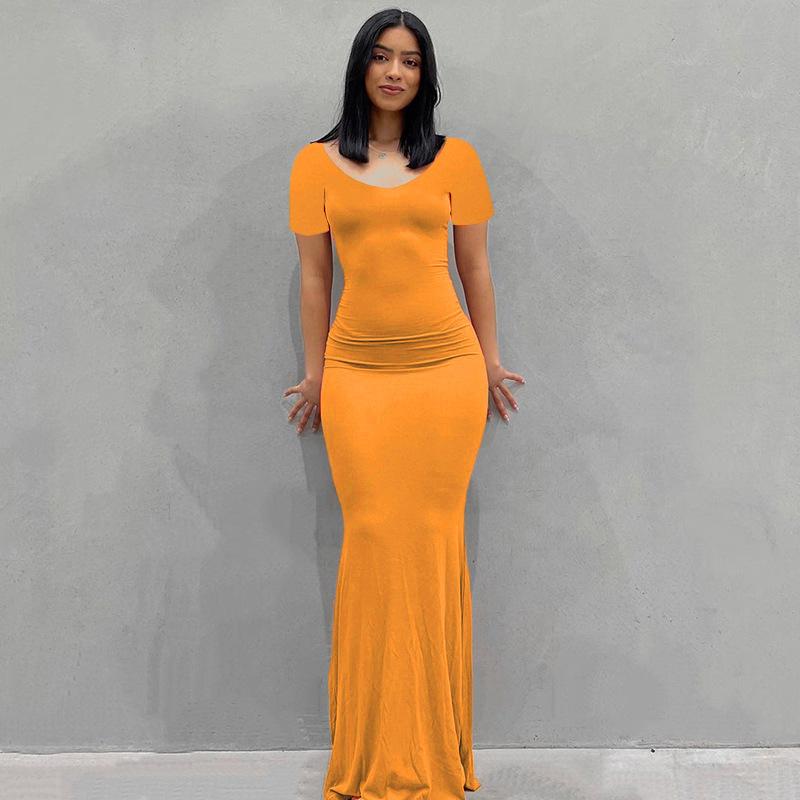 New European and American Fashion Avant-garde Kardashian Skims Casual Slim Suspender Dress Women
