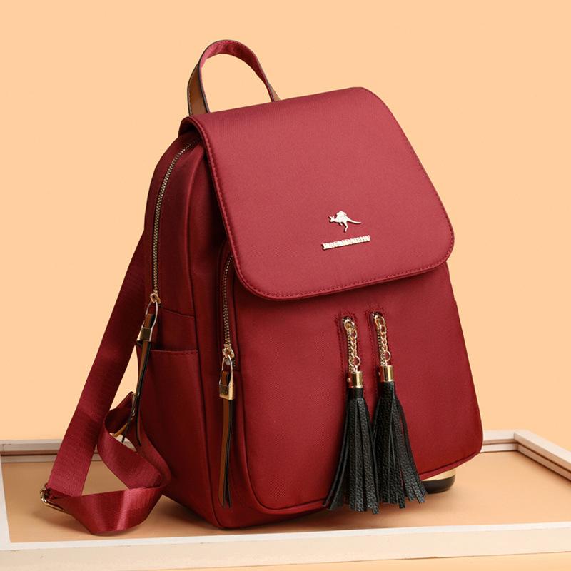 Modische und stilvolle große Doppelschultertasche für Damen, geeignet für Reisen und den täglichen Weg zur Arbeit.
