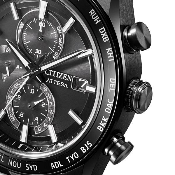 Citizen Attesa Solar Radio-controlled Direct Flight ACT AT8294-59E Wrist Watch for Men