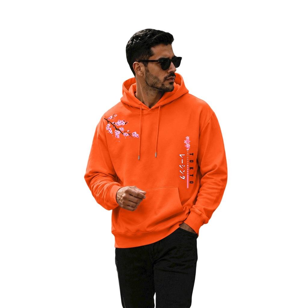 Herren Casual Sport Hoodie Sweatshirt für Herbst und Winter