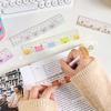 Trendy Ins Ruler Transparent Aesthetic Stationery Scale Creative Kawaii Study Desk Accessory Ruler Back To School Gift