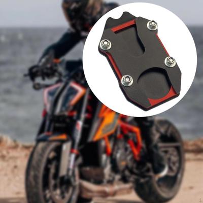 Motorrad Seitenständer Pad Vergrößerung Stützplatte Vergrößerte Basis Einfach zu installieren Zubehör