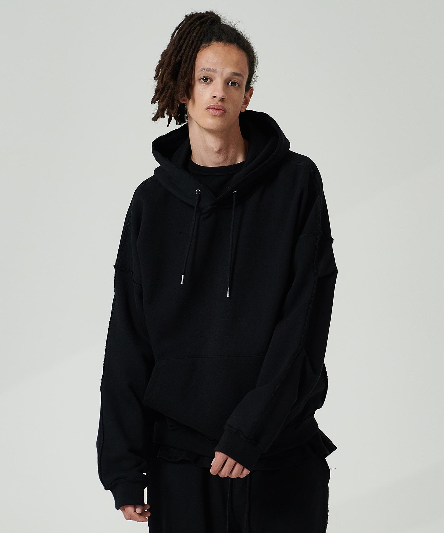 Attention Row In-Out Setup Hoodie (Black) Size 1 (M)