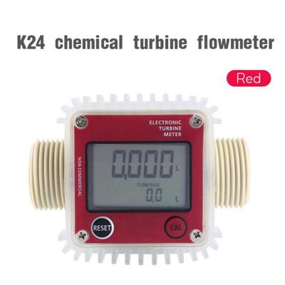 Medidor de turbina medidor de flujo de combustible de aceite diesel digital de turbina Medidor de 1BSPP para productos qu/ímicos Accesorios de v/álvula de agua l/íquida Medidor de flujo qu/ímico