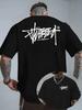 2026 Sommer Street Style Neuer Trend Hochwertiges Herren T-Shirt Geeignet für Outdoor Freizeit Sport Kurzarm