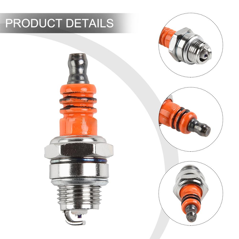 1pcs Spark Plugs CJ8 Chainsaw Spark Plugs RCJ8 Red Brand New