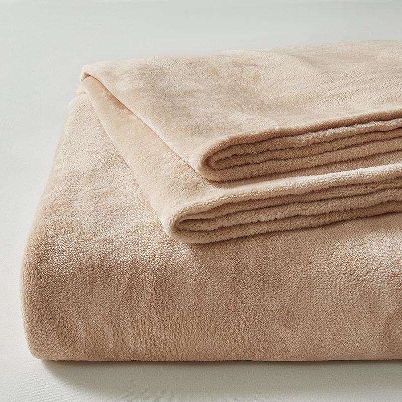 A-Class Heavyweight Coral Fleece Velvet Bed Sheet - Extra Large Northeast Winter Style