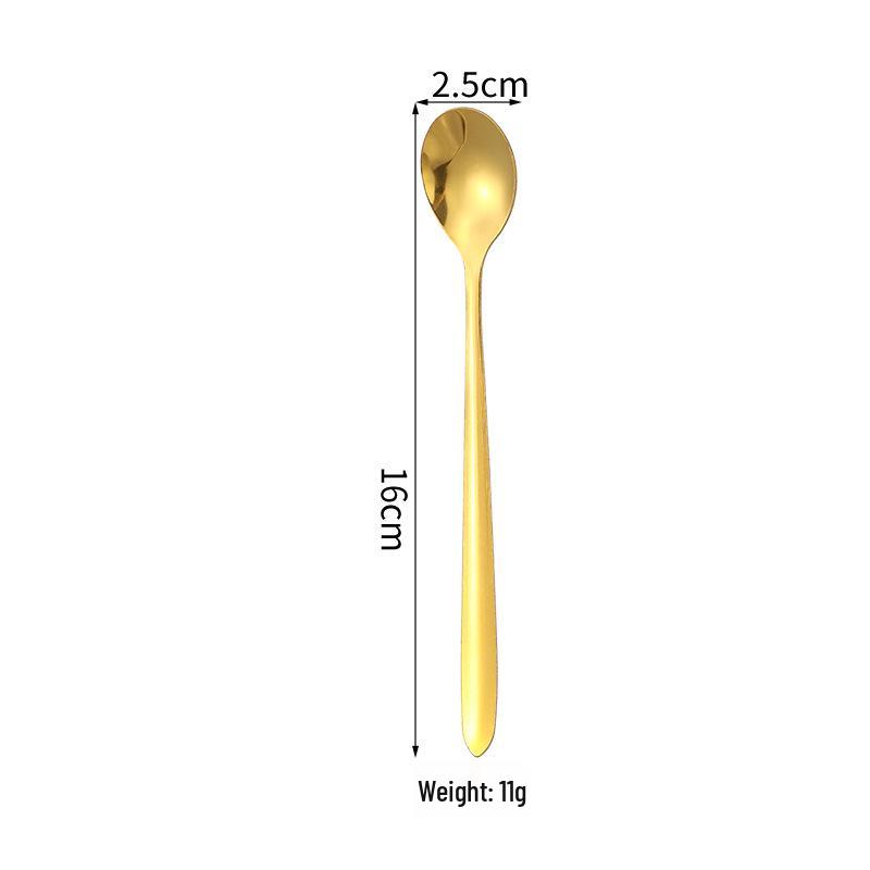 Elegante Edelstahl-Löffel für Desserts, Kaffee und Honig - Design mit Vogelnester-Tremella, Perfekt für Hochzeiten