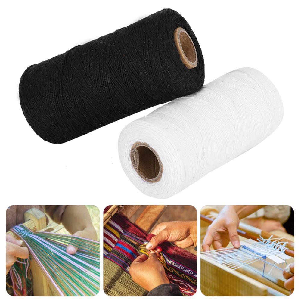 2pcs Pure Cotton Cotton Warp Thread 8/4 Count Embroidery Thread Weaving Yarn  DIY Craft Projects