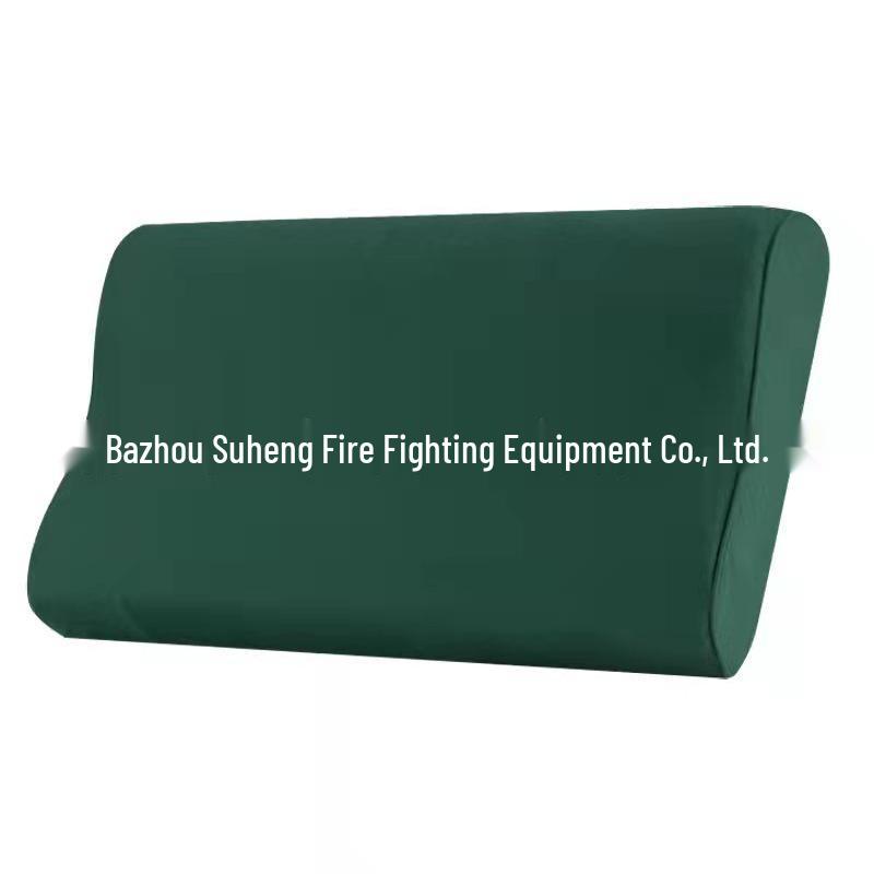 Cotton Military Training Pillow - Single Pillow in Flame Blue, Firefighter Blue, Olive Green