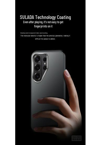Samsung S26 Ultra Semi-Transparent Frosted Protective Case for S26 and S25 Plus - Skin-Feel, Light Luxury, Drop-Proof Design