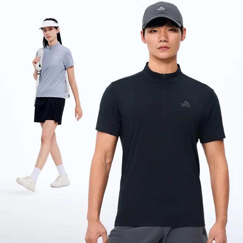 Pelliot Women's Antibacterial Sporty Short Sleeve T-Shirt