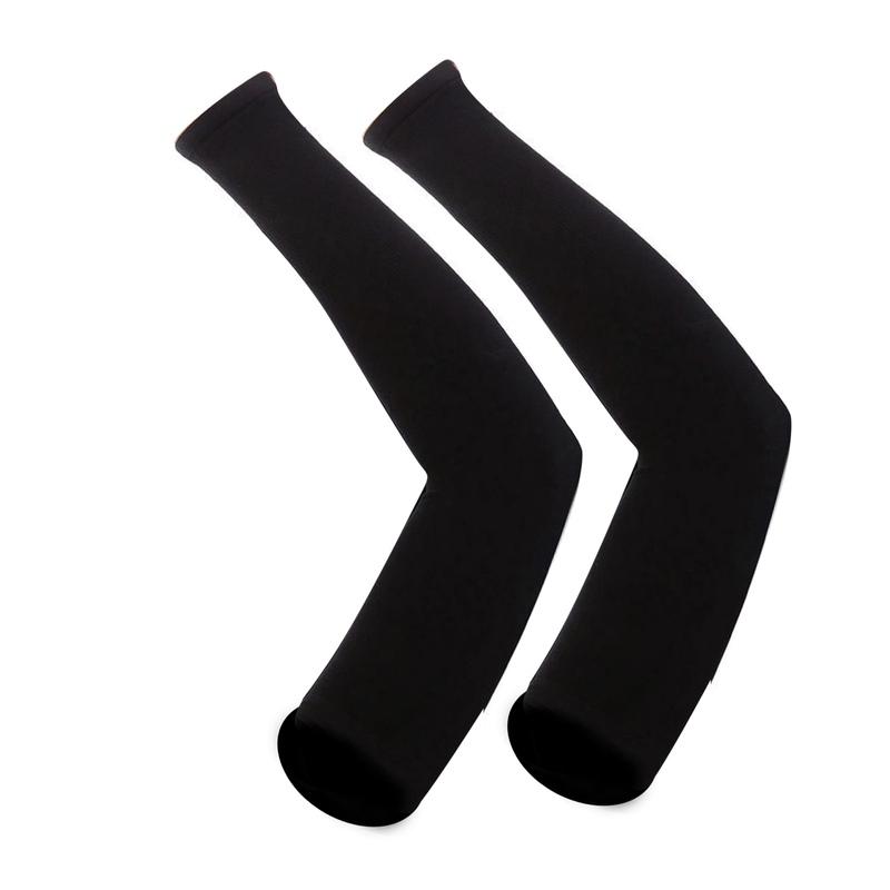 Cooling Arm Sleeves Men Women UV Sun Protection Long Arms Sleeves Cover for Cycle Driving Running Golfing Football Basketball