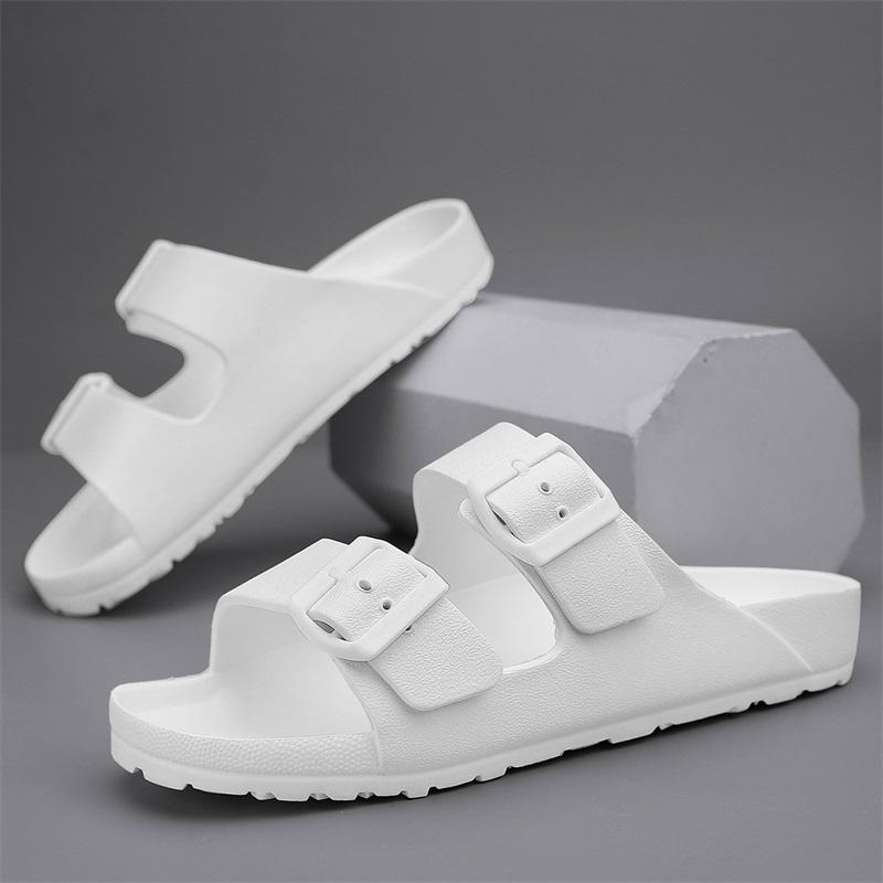 Fashion Summer Flat EVA Slippers Women Cloud Sandals flip flops Beach Red Green Blue Black White Slides 2024 Light Outdoor Shoes