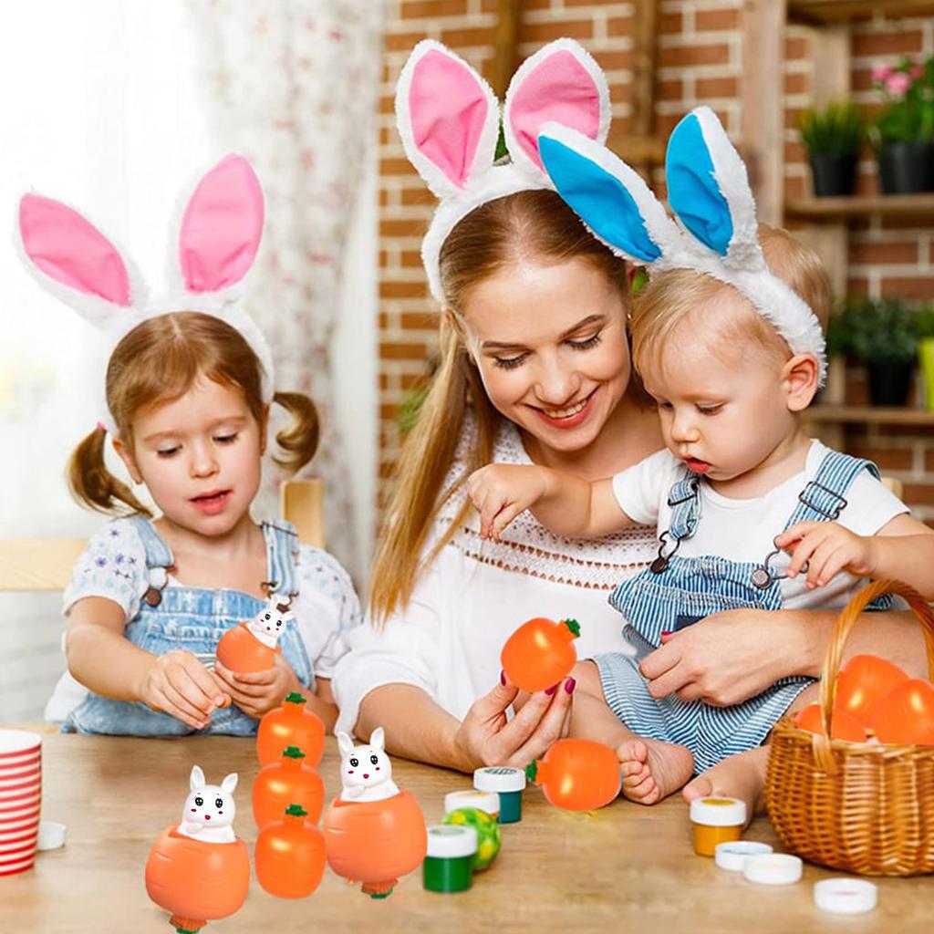 Carrot Rabbits Stress Relief Toy Surprise Rabbits Carrot Cup For Anxiety Relief, ADHD Out The Surprises And The Emotions, Sensory Toy