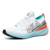 FILA Athletics Comfortable Fabric Low-Top Casual Running Shoes Women sneaker White Blue A12W112202FFW