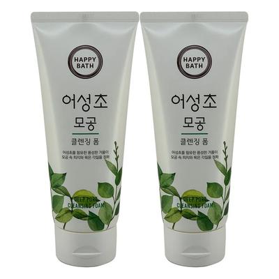 Houttuynia Cordata Pore Cleansing Foam 200g 2 Packs
