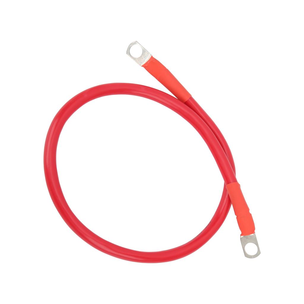 23.6in Ground Wire 4AWG 25mm² 150A High Toughness Earth Cable for Battery Inverter Holder