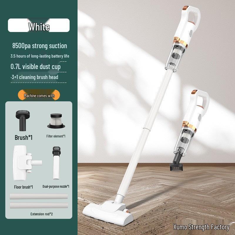 Compact High-Suction Wireless Handheld Vacuum Cleaner – 3-in-1 Portable for Home and Bedding