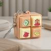 Mini 4x4cm ABS Plastic Fidgets Clickers Cats Design Stress Reliever For Focused And Anxiety Relief