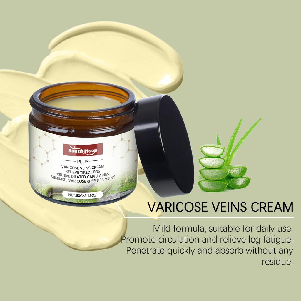 60g Krém na nohy Jemný Vyživující Masáž Ulevuje od nepohodlí nohou Denní krém na nohy