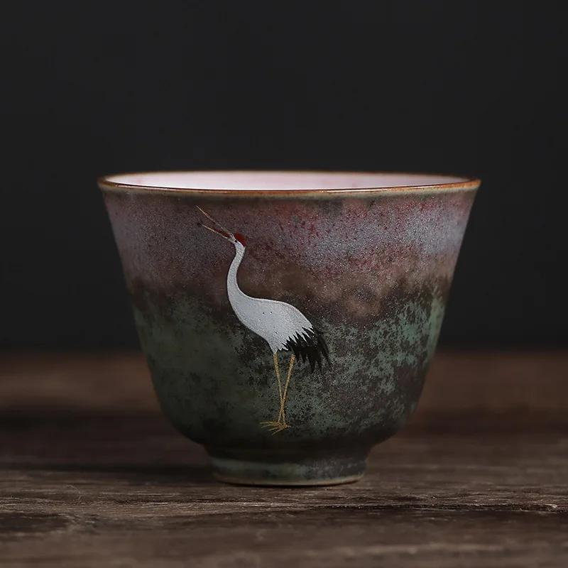 Tazza da Caffè in Ceramica Stile Giapponese Porcellana Personale Singola Argilla Tazze da Tè Bicchieri Tazza da Vino Tazze per Acqua