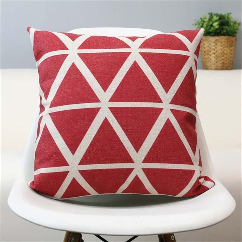 Nordic Black And White Sofa Cushions Cover Linen Bohemian Ethnic Throw Pillows Cover Grey Decoration Geometric Pillow Cover