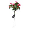 Solar Stake Light Simulation Flower IP55 Waterproof Decorative LED Stake Lamp for Garden Courtyard