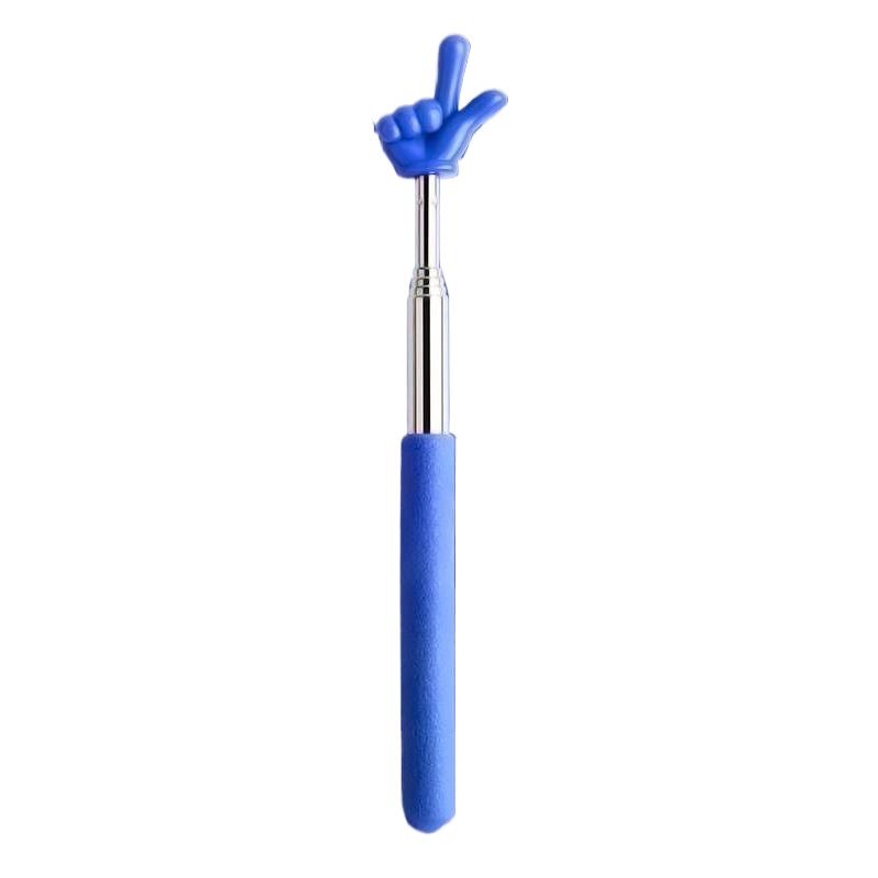 Retractable Teacher Pointer Finger Design Stainlesssteel Telescopic School Teaching Pointer Stick Teacher Supplies For Classroom