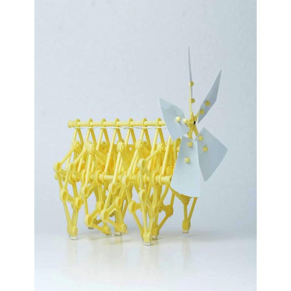 Little Swallow Wind-Powered Walking Robot Model DIY Kit Mini Beast Strandbeast Science Project