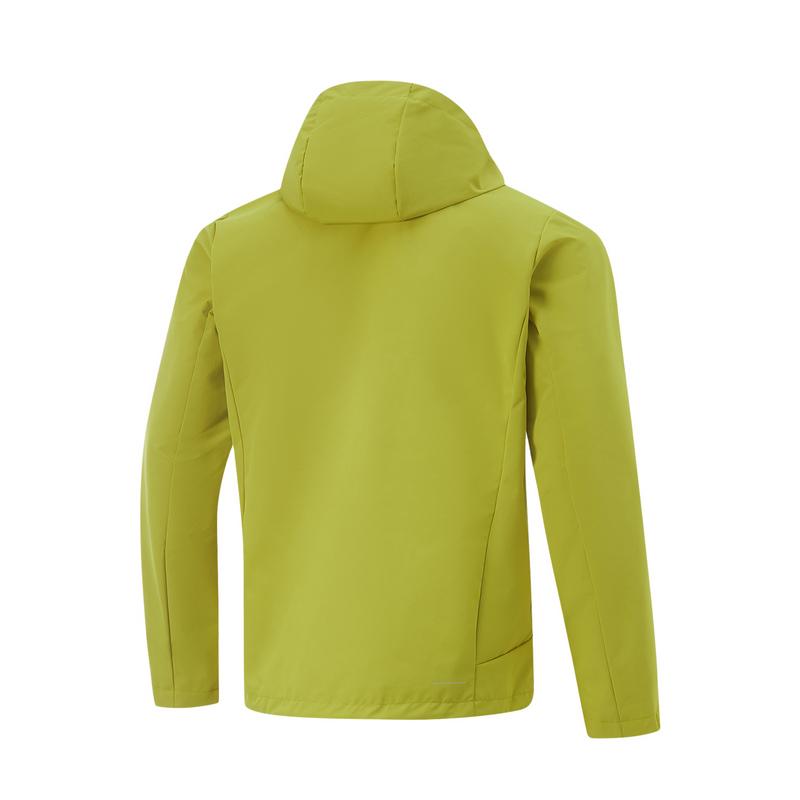 Li-Ning Comfortable Casual Minimalist Three-In-One Hooded Warm Down Jacket Men Jackets Green AWBU063-5