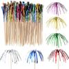 100Pcs Firework Cocktail Picks Cupcake Toppers Drink Appetizer Toothpicks New