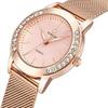 WWOOR Women Watch Luxury Diamond Dress Watch For Women Waterproof Ladies Quartz Bracelet Wristwatch Gift