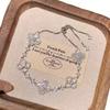 Fashion 4-piece love bracelet set, fashionable light luxury high-end niche jewelry
